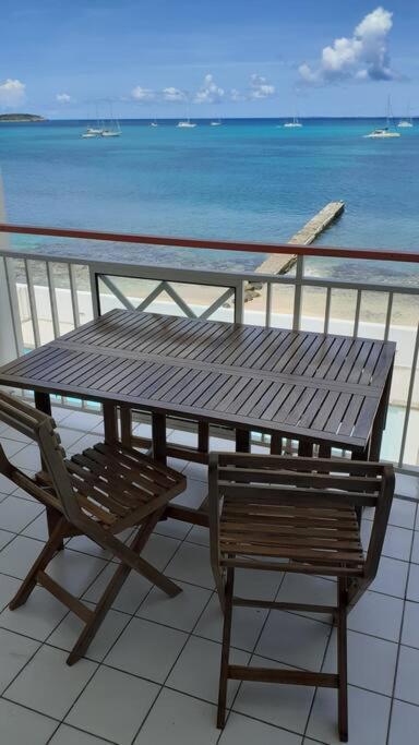Superbe Studio Dolce Vita Vue Mer Plage Piscine Marigot  Ngoại thất bức ảnh