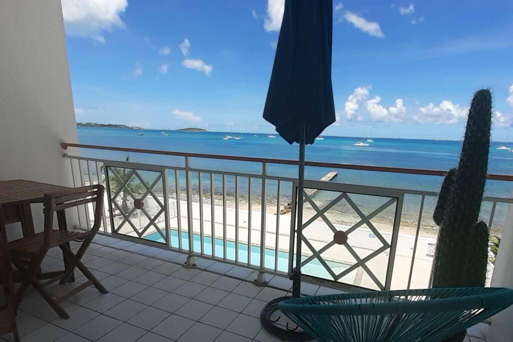 Superbe Studio Dolce Vita Vue Mer Plage Piscine Marigot  Ngoại thất bức ảnh